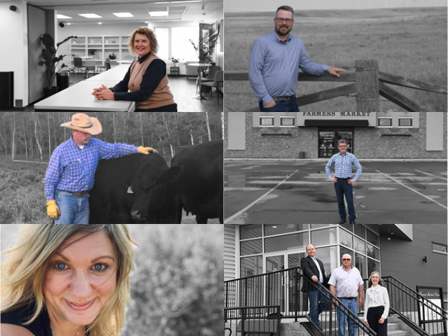 A mosaic of people living and working in rural Alberta